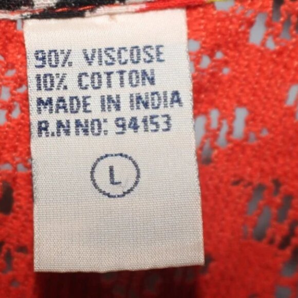 Life Style Printed Tank Size Large - Picture 7 of 8